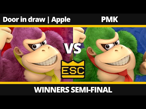 ESC 72 - Winners Semi-Final - Door in draw | Apple Vs. PMK - Donkey Kong Only SSBU Tournament