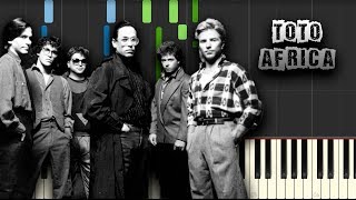 Toto - Africa - [Piano Tutorial] (Synthesia) (Download MIDI + PDF Scores)