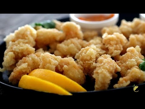 Calamar Croustillant | How to make Restaurant Style Fried Calamari