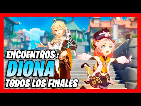 GENSHIN IMPACT DIONA ENCOUNTERS (ALL ENDINGS, ACHIEVEMENTS, AND REWARDS SPOILER-FREE)