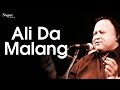Ali Da Malang - Nusrat Fateh Ali Khan Live | Evergreen Qawwali | Nupur Audio