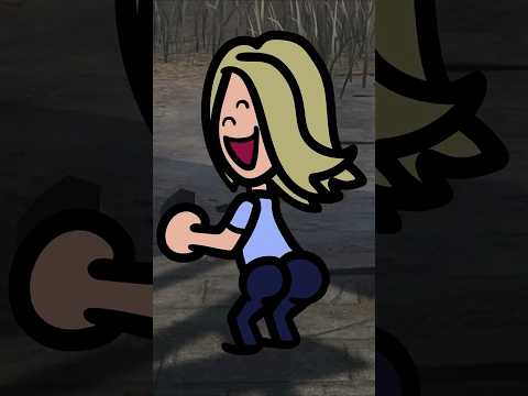 When the Survivor WON'T Exit in Dead by Daylight #gaming #meme #animation #dbdmemes