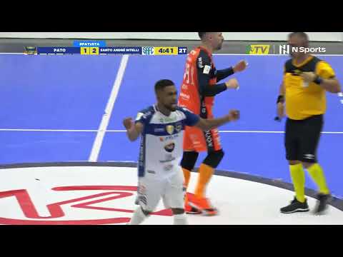 PATO FUTSAL 3 X 3 SANTO ANDRÉ INTELLI - GOLS - LNF 2023