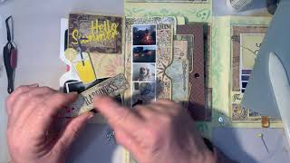 Finally Decorating My Tim Holtz Inspired Folio