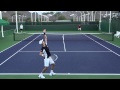 N. Djokovic Serve in Slow Motion