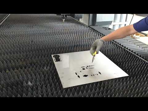 AMG Laser cutting (plate+pipe) - plate SS2.0 - (No. B04)