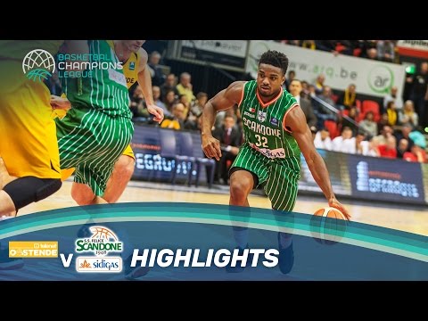 Telenet Oostende v Sidigas Avellino - Highlights - Basketball Champions League