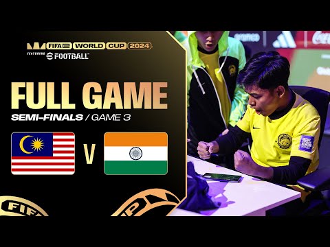 FeWCeFootball Mobile | MALAYSIA v INDIA | SEMI-FINALS | G3 FULL MATCH