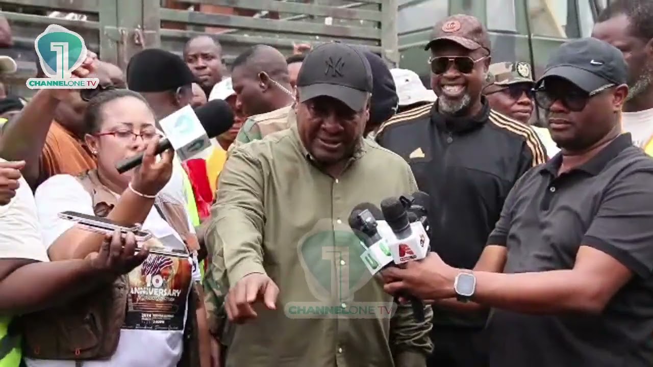 Mahama Commends Turnout for National Cleaning Exercise, Announces Military Dredging