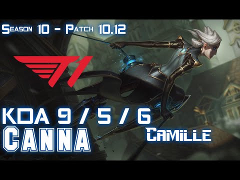T1 Canna CAMILLE vs WUKONG Top - Patch 10.12 KR Ranked