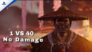 1 Vs 40 One Man Army - NO DAMAGE Challenge