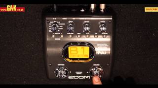 Video thumbnail for Zoom - G2Nu Multi-FX Demo at GAK by GAK