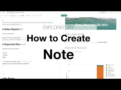 How to Create Note