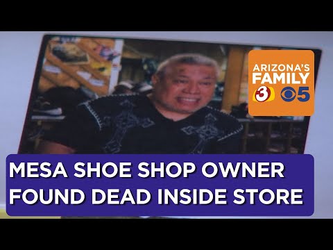 Mesa shoe repair shop owner found dead inside store