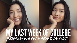 FINALS WEEK + MOVING OUT | Goodbye Freshman Year!