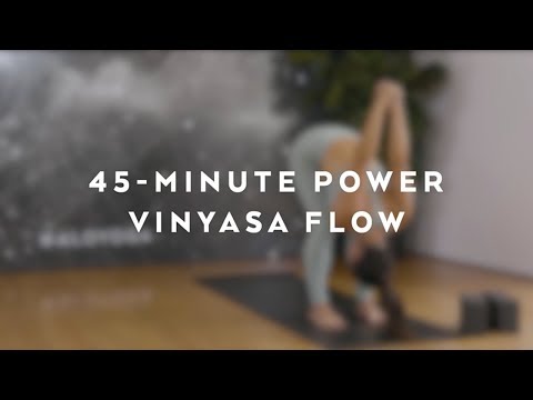 45-Minute Power Vinyasa Flow With Briohny Smyth