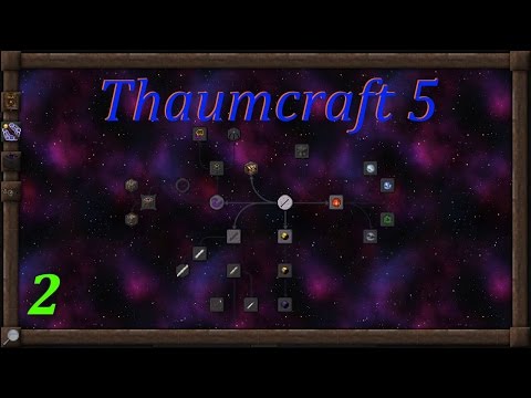|2| Let's Play Thaumcraft 5 | Minecraft 1.8 | New Research Mechanics