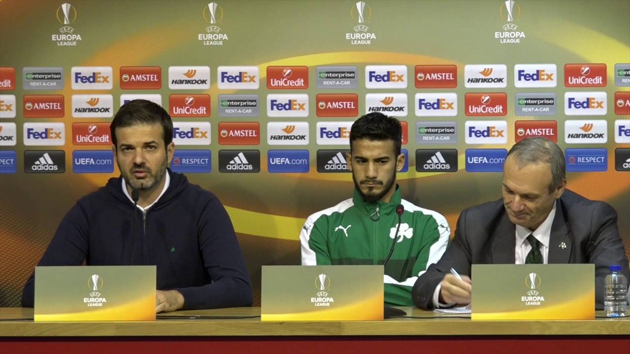 Η συνεντευξη Τυπου για το Στανταρ-Παναθηναϊκος | pao.gr