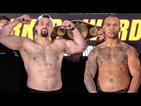 Joseph Parker vs. Fabio Wardley • FULL WEIGH IN & FACE OFF | Frank Warren & DAZN Boxing