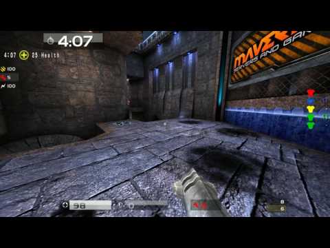 Quake Live: reythe vs josh QL aerowalk