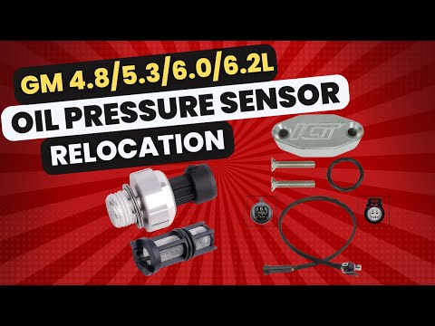 How to Relocate Oil Pressure Sensor for GM LS/LT 4.8/5.3/6.0/6.2L Engines Without Oil Cooler Lines