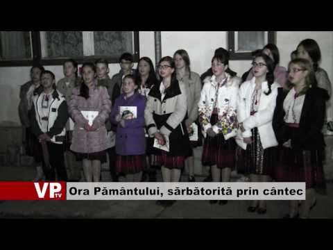 Ora Pământului, sărbătorită prin cântec