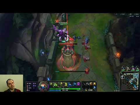 Urgot vs Irelia, top lane, with commentary