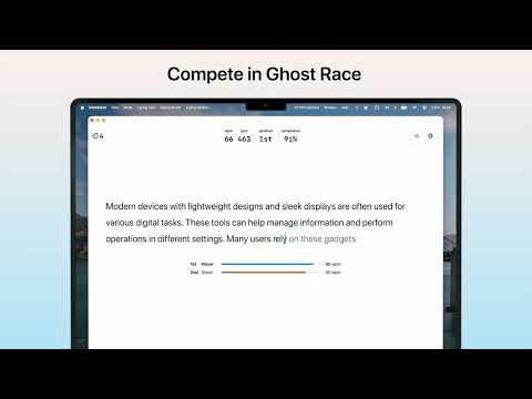 Race Your Past Self! 👻 ClickClack Typing Replays Update thumbnail