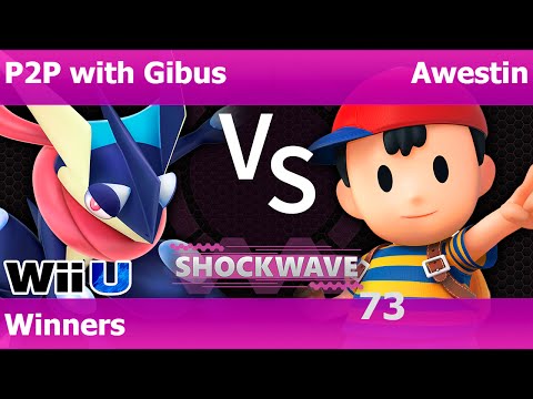 SW Plano 73 - P2P with Gibus (Greninja) vs SS | Awestin (Ness) Winners - Smash 4