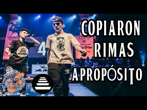 MC's Que Copiaron Rimas ¡A PROPÓSITO! | Batalla de Gallos