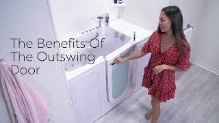 Why Choose an Outward Door Swing Walk-In Tub
