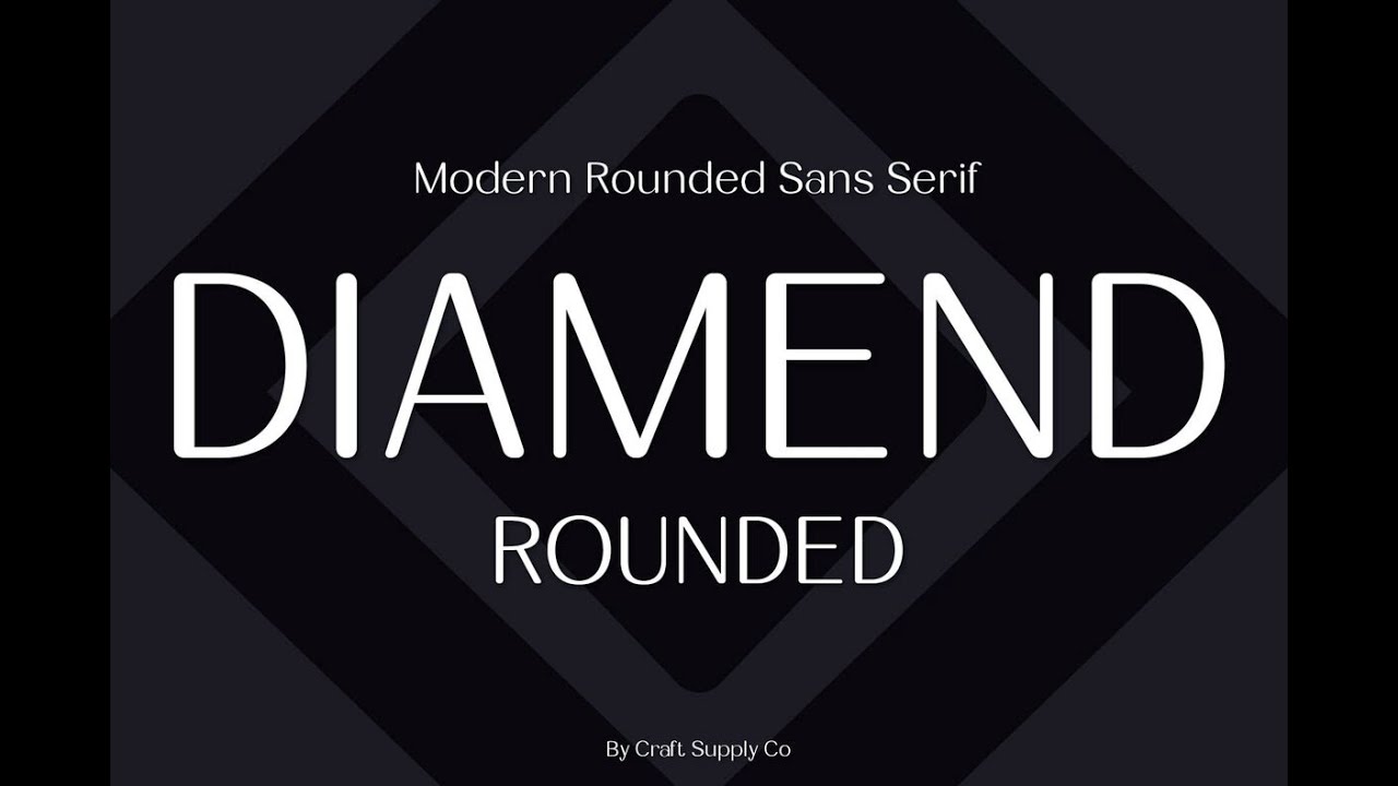 Diamend Rounded Font Download