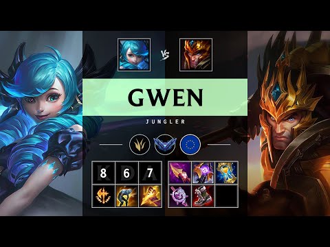 Gwen Jungle vs Jarvan IV - EUW Diamond Patch 25.15
