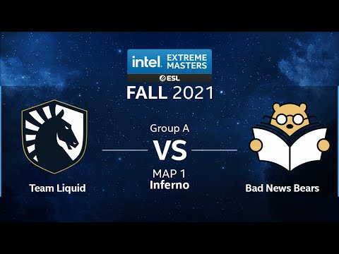 CS:GO - Team Liquid vs. Bad News Bears [Inferno] Map 1 - IEM Fall 2021 - Group A - NA