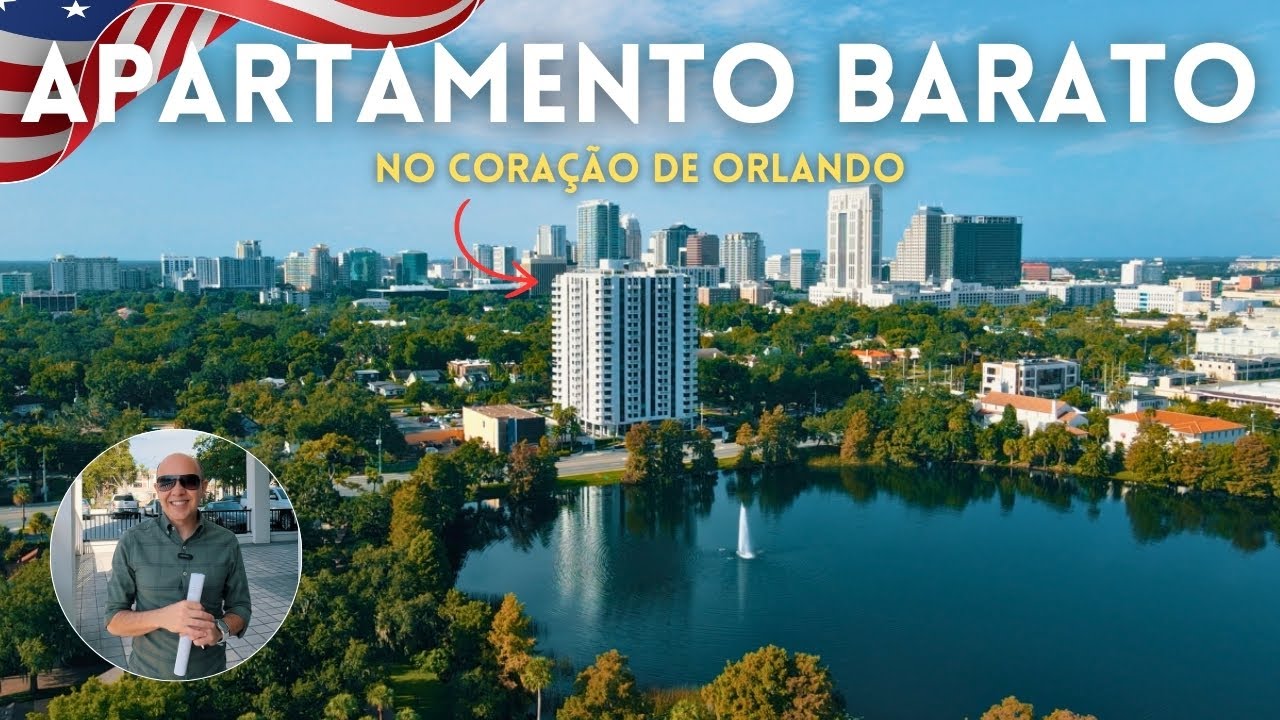 APARTAMENTO BARATO NO CORAÇÃO DE ORLANDO | CORRETOR DE IMÓVEIS EM ORLANDO