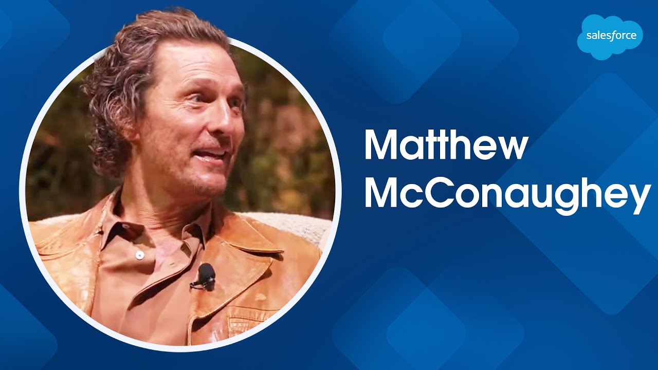 Stories & Poetry with Matthew McConaughey and Maria Shriver | Dreamforce 2025 | Salesforce