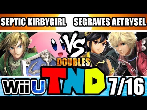 STM Theseus & STM KirbyGirl vs. Segraves & ARC Aetrysel - Round 2 - TSUNAMI '16 Smash Doubles Open