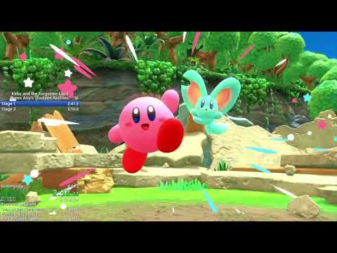[6:20] Kirby and the Forgotten Land Demo Any% in 6:20 (Evolved Abilities)