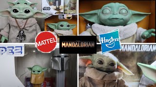 BABY GROGU! LETS COMPARE "THE CHILD" REAL MOVES PLUSH vs THE ANIMATRONIC!  between HASBRO & MATTEL!