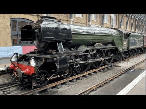The Flying Scotsman Centenary Weekender at Kings Cross  30th June 2023   4k