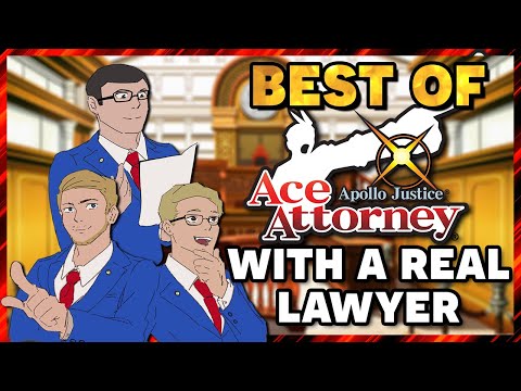 BEST OF: Apollo Justice Ace Attorney with an Actual Lawyer! Save Data Team