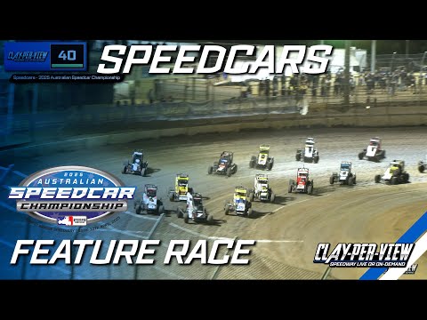 Speedcars | Australian Title 2024/25 - Murray Bridge - 12th Apr 2025 | Clay-Per-View