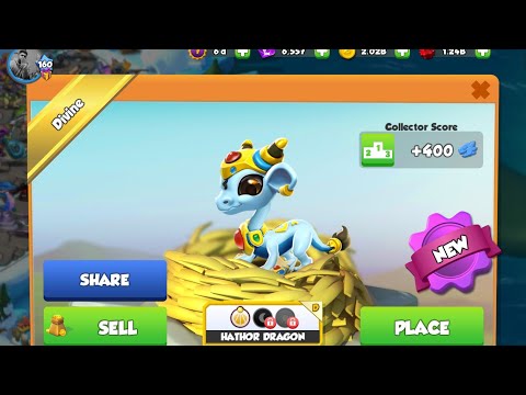Hatching Hathor Dragon | New Divine Dragon | Dragon Mania Legends | Moon Dragon | Cake Craze | Devil