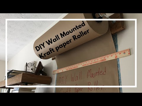DIY Kraft-Paper Roller Tutorial