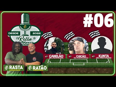 FÚRIA JOVEM DO BOTAFOGO: CANELÃO, CHICÃO & KUNTA - Ratão Podcast das Organizadas #06