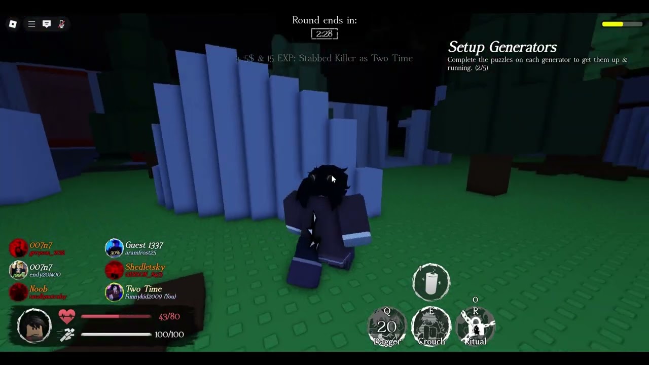 Forsaken - Monitoring Two Time Gameplay - CURIOSITY LMS