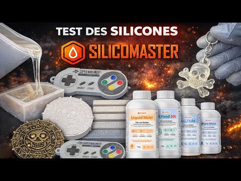 🧪 Test des silicones Silicomaster – Tuto & premiers moulages !