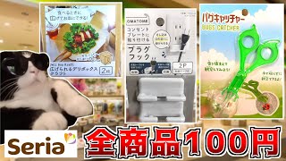 【100均】店内全部100円のセリアが衝撃的でした！【猫ミーム】
