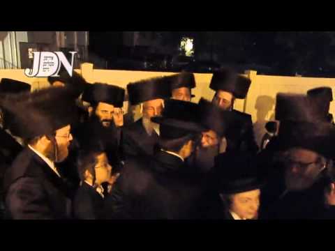 Nadvorna Yerushalayim Rebbe Visiting Monsey - Cheshvan5774
