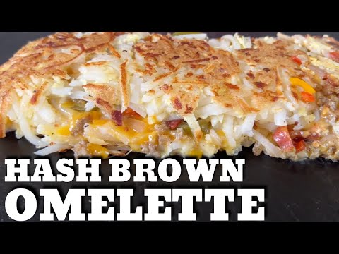 Hashbrown Omelette on the Blackstone Griddle - HIGHLY Requested Breakfast Recipe!